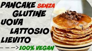 I pancake di babbo natale. Pancake Senza Glutine Uova Lattosio Lievito E 100 Vegan Youtube