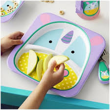 Superbe Assiette Zoo En Melamine De La Marque Skip Hop Votre Enfant Mangera Sans Probleme Dans Son Adorable Assiette Licorne Cuisine Bebe20 Zoo Platos Hijos
