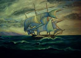 Лино эскалера, мануэль гомес перейра, карлос седес. Barco En Alta Mar Manuel Sanchez Artelista Com