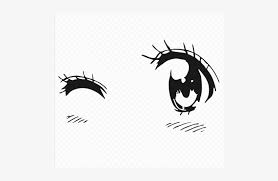 A character's eyes pop out of their head in. Anime Eyes Decal Quality Vinyl Decals Png Winking Clipart Anime Vinyl Sticker For Wall Transparent Png 500x454 Free Download On Nicepng