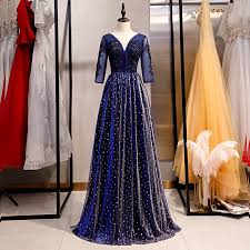We recommend pairing this engagement photo dress with tall boots and gold accessories. Custom Made Long Blue Bling Annual Dinner Jubah Dress Women Girl Birthday Party Bride Bridemaid Evening Engagement Dress Shopee Malaysia