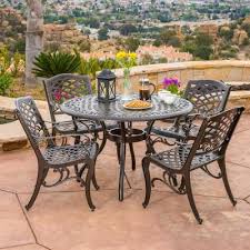 Discover our extensive range of outdoor tables at amart round outdoor tables, square and rectangular outdoor tables. Round Patio Dining Sets Patio Dining Furniture The Home Depot