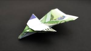 Paper plane instructions / how to make a paper plane with tri dang channel of the best paper airplanes, great origami planes, awesome paper planes that fly f… Origami Flugzeug Euro Geldschein Geld Falten Money Plane Euro Bills Origami Tutorial Youtube