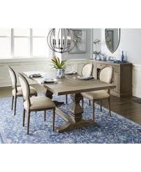 Receive a free box spring or adjustable base on select mattress and mattress set purchases. Furniture Tristan Trestle Dining Furniture Collection Created For Macy S Reviews Furniture Macy S