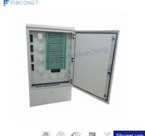 Chinese Factory Outdoor Floor-Standing Fully Equipped 96 Core Fiber Optic  Cross Connect Cabinet