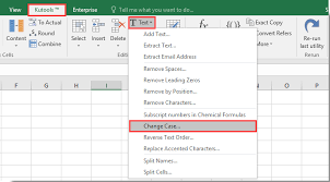How To Make An Entire Column Capital Uppercase Or Lowercase In Excel