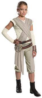 Star Wars The Force Awakens Girls Rey Deluxe Costume Rey Star Wars Costume Star Wars Halloween Star Wars Costumes