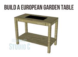 It's really heavy and will almost be impossible to move on your own. 45 Diy Potting Bench Plans That Will Make Planting Easier Free