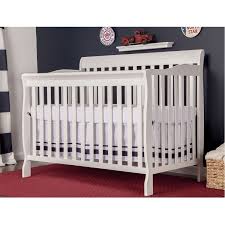 Dream On Me Ashton White 5 In 1 Convertible Crib White Convertible Crib White Nursery Furniture Baby Crib Mattress