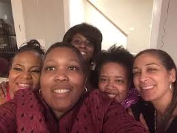 The class of '91 est. in 1969. A phenomenal 50th birthday blast for (left  to right) Lonice, Falana, Sophia and Randi. Abby is in the back, because we  showed loved to the