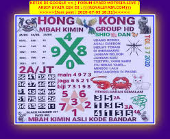 1 New Message Kode Syair Hongkong 3 Juli 2020 Forum Syair Togel Hongkong Singapura Sydney