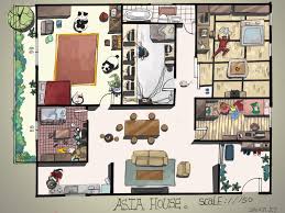 Simple Birds Eye View Of A House Bird S Eye View Of The Hetalia Asians Shared House Art By Z I Hetalia Anime Images Home Art