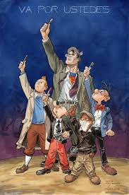Tintin Clark Kent Weekly Art Tintin Comics