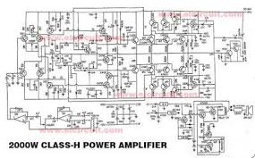 Now, this circuit diagram is so popular for the amplifier world. Powerful 2000w Power Amplifier Class H Power Amplifiers Electronics Circuit Amplifier