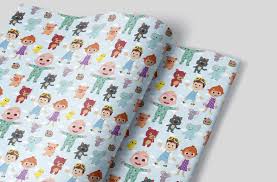 Create a rainbow birthday card with simon says stamp wrapping gifts. Cocomelon Wrapping Paper Sheets Set Of 3 Birthday Party Etsy In 2021 Wrapping Paper Sheets Boy First Birthday Peppa Pig Wrapping Paper