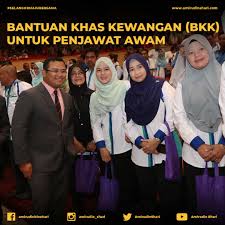 Melalui perkongsian surat edaran daripada facebook jabatan perkhidmatan awam , disertakan dengan penerangan kaedah pelaksanaan pembayaran bantan khas kewangan tahun 2021. Bantuan Khas Kewangan Bkk Untuk Penjawat Awam Inisiatif