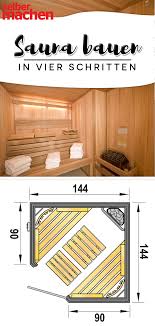 Wellness Fur Dein Zuhause So Baust Du In Nur 4 Schritten Eine Sauna In 2020 Sauna Selber Bauen Gartensauna