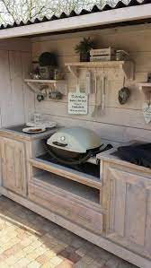 1001 idees d amenagement d une cuisine d ete exterieure outdoor cooking area outdoor kitchen design outdoor kitchen cabinets