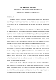 Kebebasan bersuara bukan kebebasan berbohong freedom of speech but not freedom to lie. Pdf Hak Kebebasan Bersuara Zaharahanum Kamarudin Academia Edu