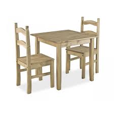 Ratings, based on 82 reviews. Corona Mexican Light Waxed Solid Pine Small Square Dining Table Set With Two Chairs