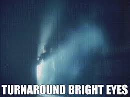 The world is a better place with rob sheffield. turn around bright eyes is a touching homage to '99 luftballoons' and other important chunks of our cultural heritage. Yarn Turnaround Bright Eyes Bonnie Tyler Total Eclipse Of The Heart Video Gifs By Quotes 13a532c3 ç´—