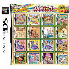 Nintendo ds features dual slots 1st for nds game cartridges 2nd for gba game cartridges. 486 In 1 Nds Game Pack Games Card Super Combo Cartridge For Ds 2ds New 3ds Xl Shopee Malaysia