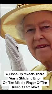 Queen Elizabeth's Glove Mishap: A Stitching Error Revealed