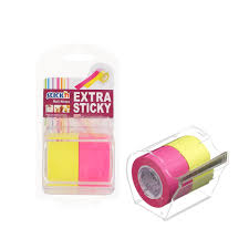 Piezīmju papīrs StickN 21695 rullis 50mmx10m neon dzeltens un neon rozā -  Piezīmju papīrs un līmlapiņas - Kancelejas un biroja preces. Ērtākai darba  dienai!