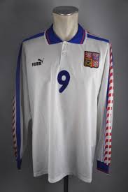 Celebrate a heritage of sporting legends in our czech republic away replica jersey. Czech Republic 1996 Away Kit