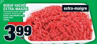 Bœuf Hache Extra Maigre Du 19 Au 25 Decembre 2019 En 2020 Boeuf Hache Maigre Boeuf