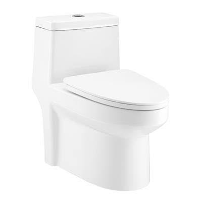 ชักโครกกดบน P10002  4.5L. สีขาว Prema