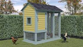 4x8 Chicken Coop Plans With Run For 8 Chickens - Easy Coops™