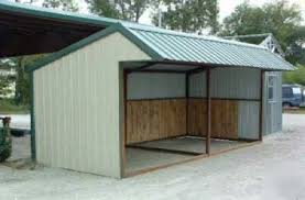 9x20 All Steel Loafing Shed Loafing Shed Shed Plans Wood Shed Plans