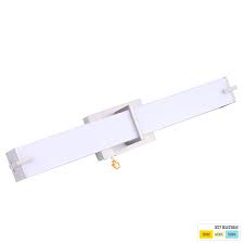 Cloudy Bay 24 Inch Led Bathroom Vanity Light 3000k 4000k 5000k Selectable 120v 25w Dimmable Bath Bar Fixture Brushed Nickel Cloudy Bay Lighting