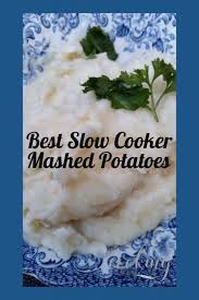 Slow Cooker Mashed Potatoes Recipe In 2020 Best Slow Cooker Mashed Potatoes Slow Cooker