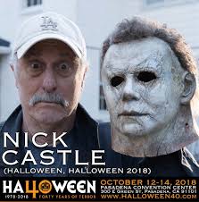 Michael audrey 'mike' myers, portrayed by james jude courtney, is the central character and the villain of the halloween franchise. The Triumphant Return Of Nick Castle Michael Myers Halloween Halloween Horror Movies Slasher Film