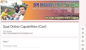 Jika di artikan ke dalam bahasa indonesia maka akan memiliki arti mengatakan perasaan. Soal Online Ability Capability Can Can T Terbaru 2020 Exercise Liputan Desa