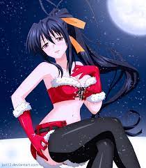 Merry Christmas Akeno - Akeno Himejima Fan Art (36641467) - Fanpop