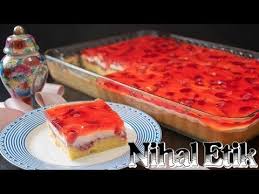 cilekli yaz pastasi hem hafif hemde icinizi serinletecek yaz pastasi youtube pasta tarifleri tatli pasta