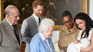 Meghan markle and prince harry may not have joined the royal family at christmas services in the english countryside this year, but they were still an official photo of the queen was also released, but meghan, harry and archie were not included in the series of framed photos placed on a table. Royal Baby Duke And Duchess Of Sussex Name Son Archie Bbc News