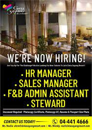 Please check back later as we are constantly expanding. Cinta Sayang Resort Sungai Petani Kedah Job Vacancies 2021