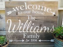 Personalized Family Sign Welcome To Our Home Sign Established Sign Custom Family Sign Family Wal Custom Family Signs Personalized Signs Family Family Signs