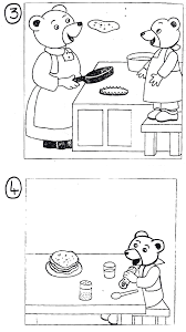 Images Sequentielles Petit Ours Brun Fait Des Crepes 4 Images Petit Ours Brun Ours Brun Images Sequentielles