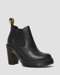 17 items in this article. Hurston Women S Leather Heeled Chelsea Boots Dr Martens