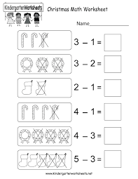 christmas math worksheet free kindergarten holiday worksheet for kids