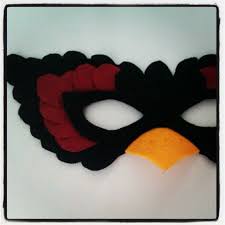Fancy Dress Bird Costume For Kids Bird Mask Costume Fancy Dress Sparrow And B On Madeit Masks Diy Kids Felt Animal Masks Bird Masks