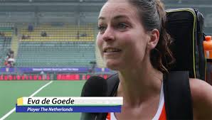 De aanvoerster van oranje was trots dat ze er deze week ondanks een polsblessure bij was in amstelveen, waar. Eva De Goede