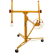 Panellift 150 Lbs Panel Hoist 125 The Home Depot In 2020 Hoist Wall Board Paneling