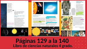 Ciencias naturales y educación ambiental. Paginas 129 A La 140 Libro De Ciencias Naturales 4 Grado Youtube