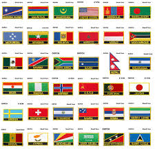 Die dänische flagge ist die flagge des landes dänemark. Nationalen Flagge Flagge Stickerei Patch Abzeichen Sudkorea Niederlande Kasachstan Kuba Finnland Vatikan Frankreich Russland Deutschland Danemark Patches Aliexpress